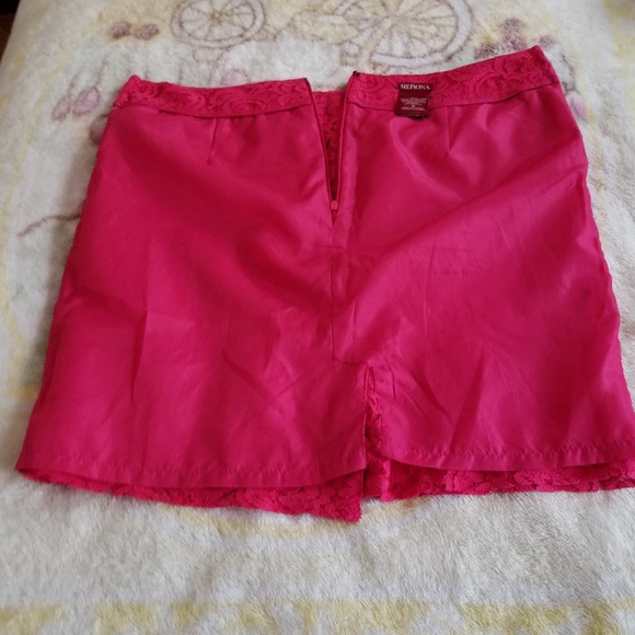 Merona Pink Lace Pencil Skirt - Picture 5 of 8